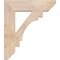 Ekena Millwork Merced Slat Smooth Bracket, Douglas Fir, 5 1/2"W x 26"D x 30"H BKT06X26X30MRC06SDF - alternate 2